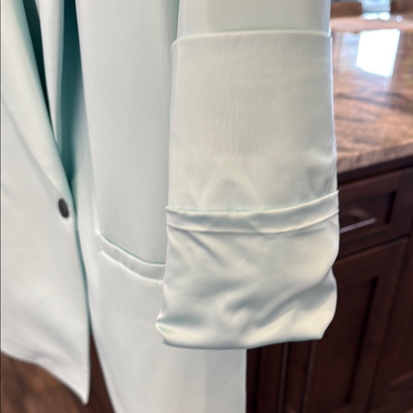 Alice+Olivia Elegant Mint Green Women's Blazer - Picture 5 of 5
